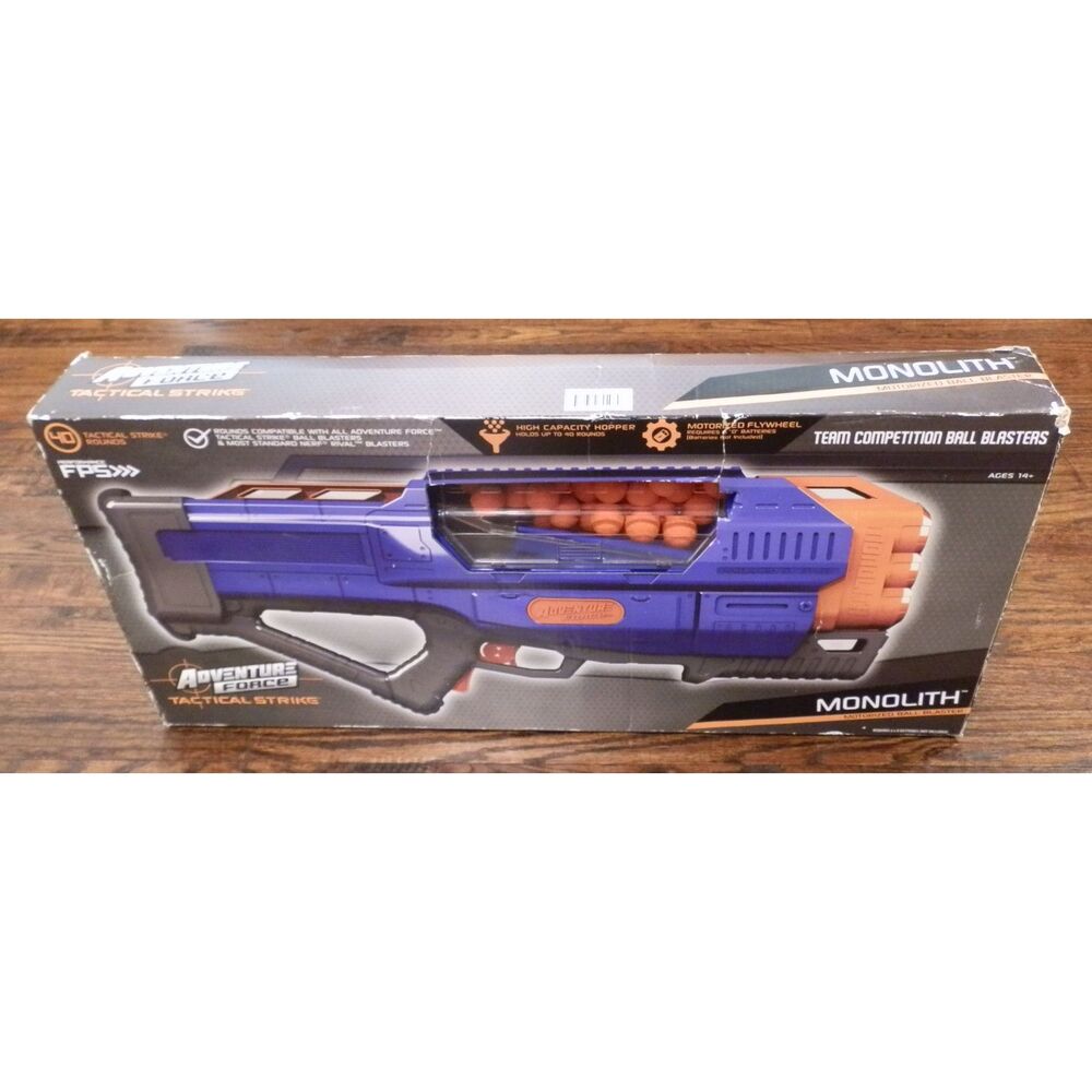 Adventure Force Tactical Strike Monolith Motorized Ball Blaster New in Box